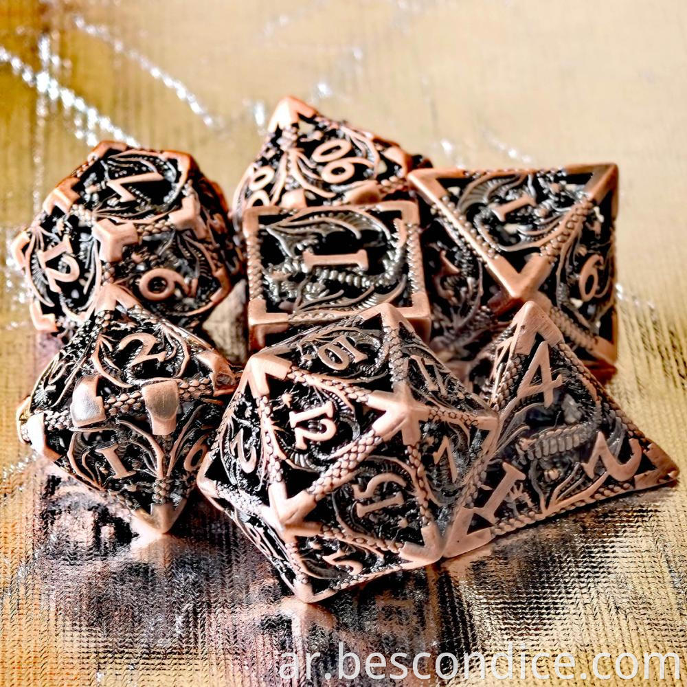 Pure Copper Dice